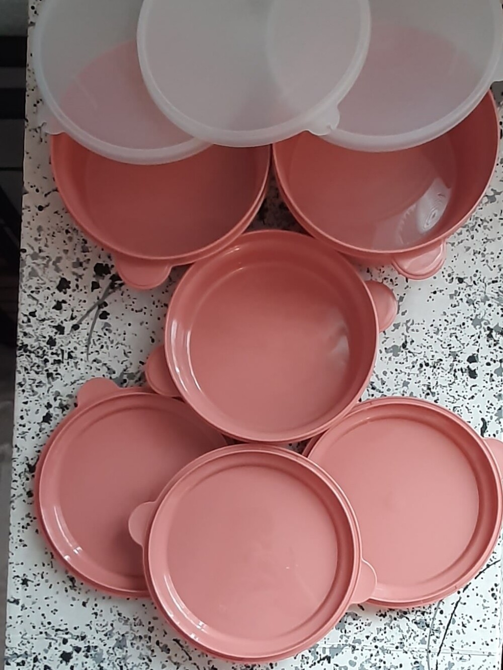 Tupperware Heat and Store Nine Piece Set